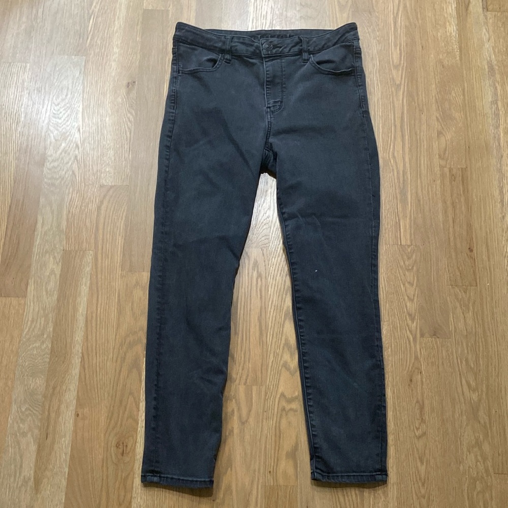 American Eagle Outfitters Women’s Hi-Rise Ne(x)t Level Stretch Black Jeggings